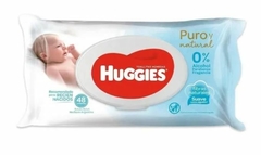 Toallas Húmedas Huggies Puro y Natural (RN) x 48 u. - comprar online