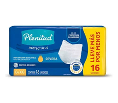 Plenitud Protect Plus G/XG x 16 u. - comprar online