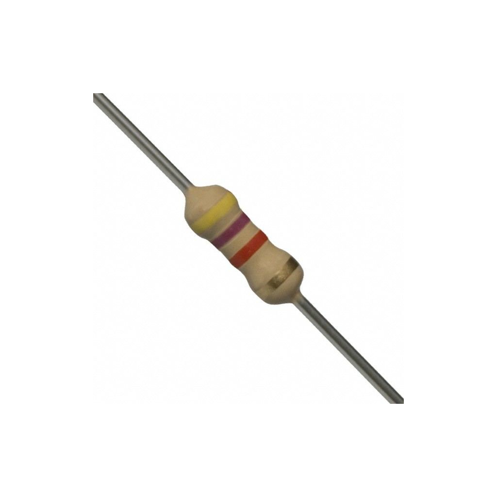 Resistor 4K7Ω 5% 1/4W