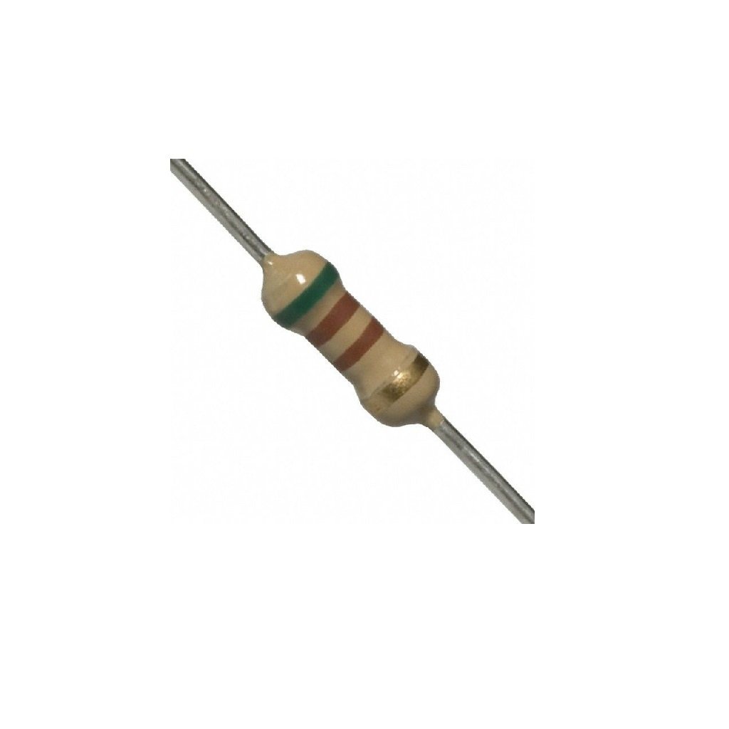 Resistor 510Ω 5% 1/4W - Comprar en Wormtec