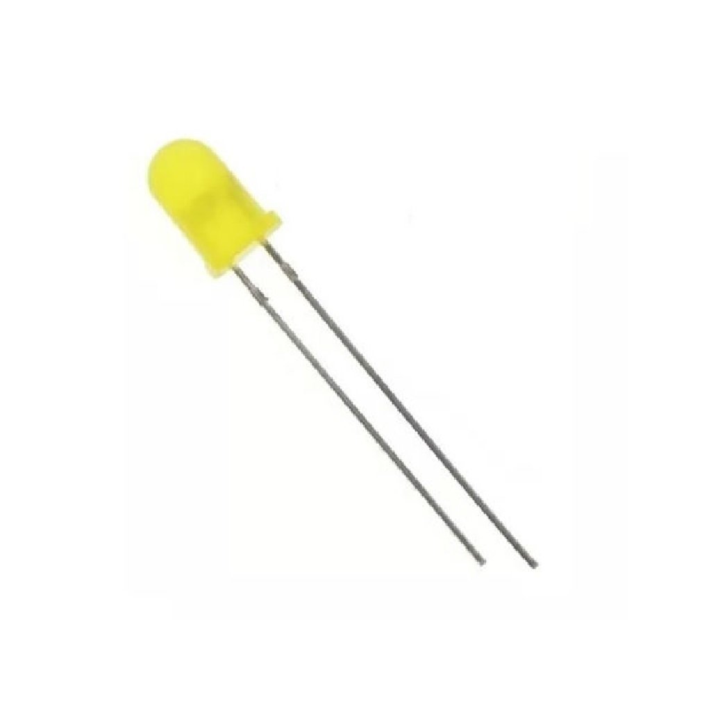 100 x Led 5mm Amarillo