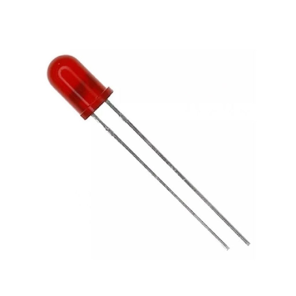 100 x Led 5mm Rojo