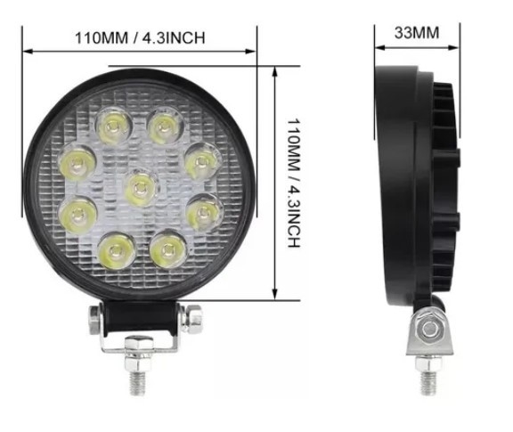 Faro Proyector 27w 9 Leds en internet