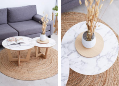 COMB MESAS ROMA MARMOL 50 Y 60 SMART