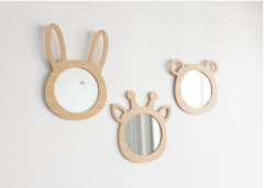 SET ESPEJOS ANIMALITOS KIDS