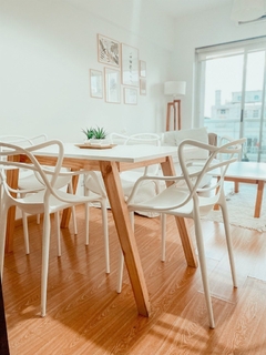 MESA ESCANDINAVA + 6 SILLAS MASTER - comprar online