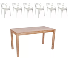 Mesa Paraíso + 6 sillas MASTER