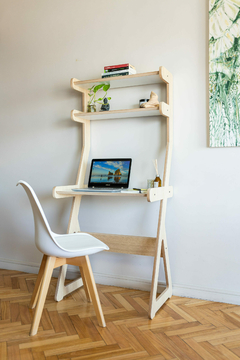 Combo Escritorio Leon Smart + 1 silla Tulip