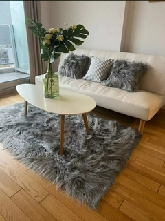 Alfombra piel importada pelo largo - tienda online