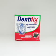 Dentifix (o Bucal Tac) Tabs x 12 tabletas efervescentes limpiadoras