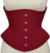 Corset Underbust em Sarja