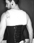 Corset Underbust Masculino em Gabardine - loja online