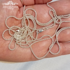 cadena canasta 2 mm plata