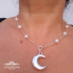COLLAR PULSERA DE PERLA NATURAL - tienda online