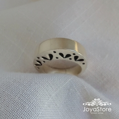 anillo plata 950