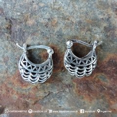 AROS PLATA ENVEJECIDA