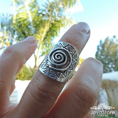 ANILLO CON ESPIRAL