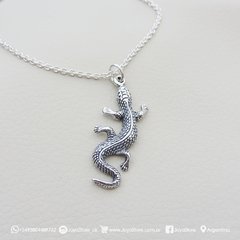DIJE DE PLATA MODELO IGUANA
