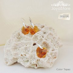 Conjunto Dije y Aros Corazón 14 mm SW - JoyaStore