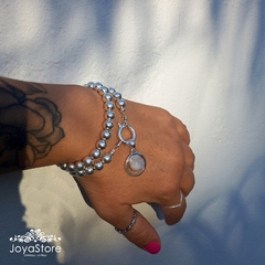 PULSERA DE BOLITAS 6 MM en internet