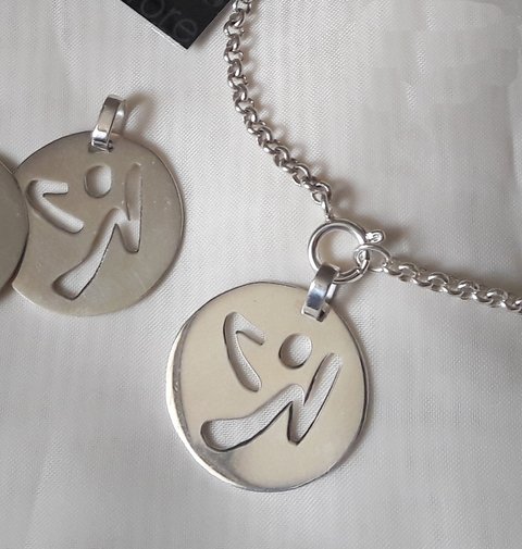 DIJE DE PLATA ZUMBA