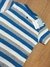Body Listrado Azul e Branco - Tico Pantufas roupas para bebês