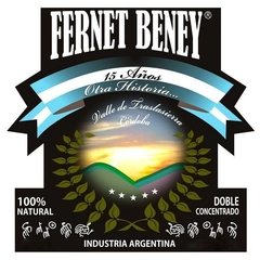 Fernet Beney 200cc 10 unidades - Organicatessen - Tienda online de productos orgánicos