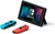 Nintendo Switch with Neon Blue and Neon Red Joy‑Con en internet