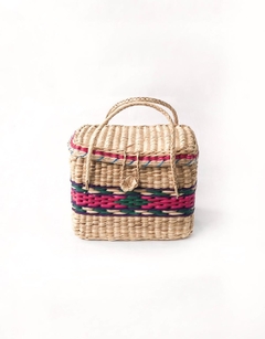 CESTO PERUANO CON TAPA Y MANIJA - comprar online