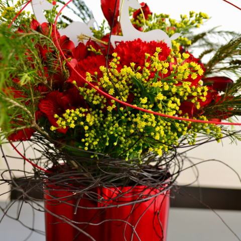 Arreglo Floral Navideño - comprar online