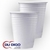 COPO PLAST 300ML C/100 DUDIGO BRANCO - comprar online