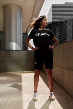 T-shirt Usuário Black - comprar online