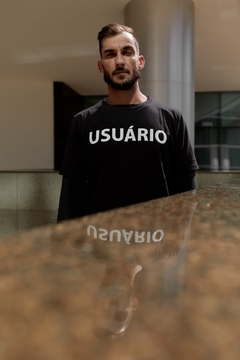 T-shirt Usuário Black