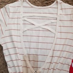 BLUSA CANELADA DECOTE COSTAS na internet