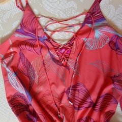 VESTIDO DECOTE TRANÇADO - comprar online