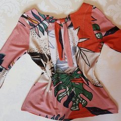 BLUSA CREPE LUREX COSTAS - comprar online