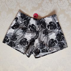 SHORT LINHO FOLHAGENS