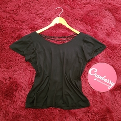 BLUSA DECOTE COLAR COSTAS - comprar online