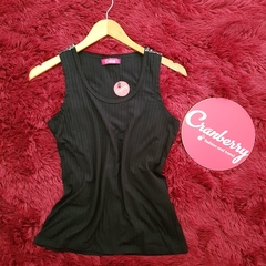 CAMISETA OMBRO PRATA