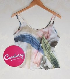 BLUSA CHIFFON ALCINHA