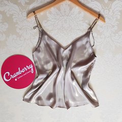 BLUSA DOURADA CORRENTE