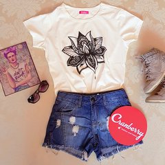 Blusa Flor de Lótus