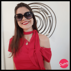 Blusa laço na internet