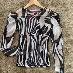 BLUSA TULE ZEBRA PRINCESA