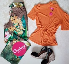 CALÇA FLORAL - comprar online
