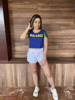 CROPPED BRASIL COM PAETÊ na internet
