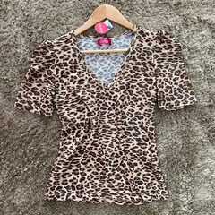 BLUSA ANIMALPRINT LUREX