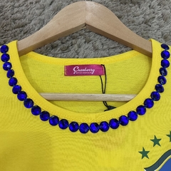 BLUSA AMARELA ESCUDO - comprar online
