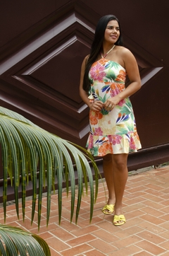 VESTIDO TRIANGULO FLOWERS - comprar online