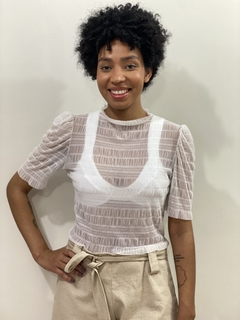 CROPPED TULE FRUFRU OFF - comprar online